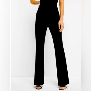 Express Black Editor Pant. Low rise , barely bootcut, size 12 Long. NWOT